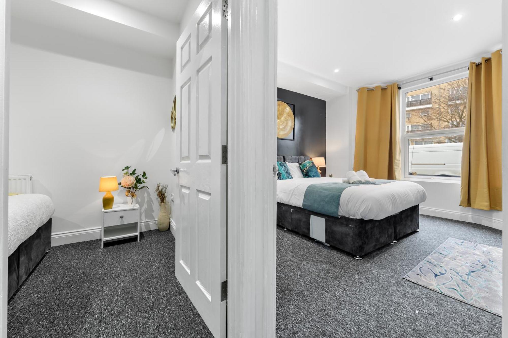 Appartamento Immaculate 2-bed Flat Near London, With Garden & Parking Available- Save On Long Stays! Instant Book! *